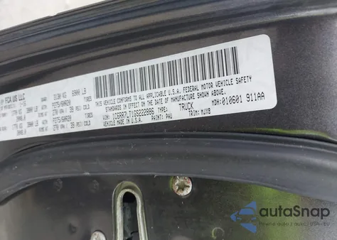 2016 Ram 1500 Big Horn из США, поврежденный, VIN 1C6RR7LT1GS222886